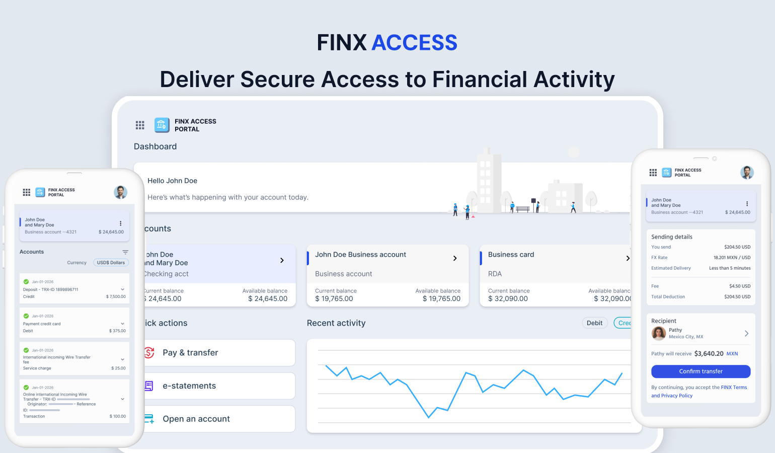 FINX Access — Secure Digital Access Portal